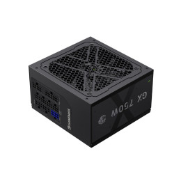 Блок питания, Gamemax, GX 750GF, 2132-0750B0022, 750W, ATX, ATX, Вентилятор 14см, 20+4 pin, 4*PCI-E 6+2 pin, 6*SATA, 3*Molex, 16*4+4 pin, 140*150*86mm мм, Черный