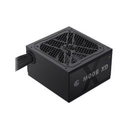 Блок питания, Gamemax, GX 800, 2132-0800B0008, 800W, ATX, ATX, Вентилятор 14см, 20+4 pin, 4*PCI-E 6+2 pin, 6*SATA, 3*Molex, 16*4+4 pin, 150*160*86mm мм, Черный