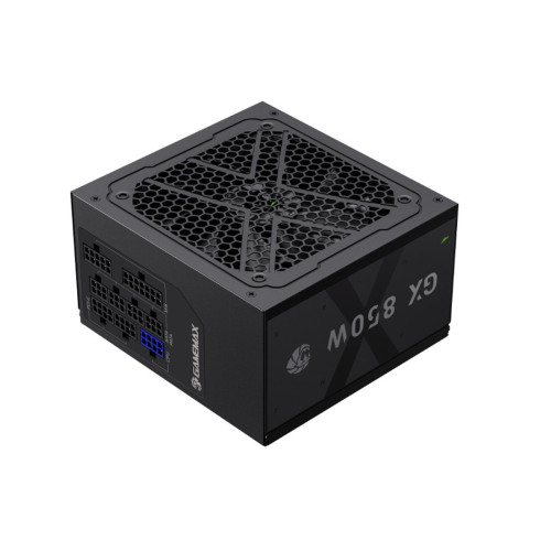 Блок питания, Gamemax, GX 800GF, 2132-0850B0019, 800W, ATX, ATX, Вентилятор 14см, 20+4 pin, 4*PCI-E 6+2 pin, 6*SATA, 3*Molex, 16*4+4 pin, 140*150*86mm мм, Черный