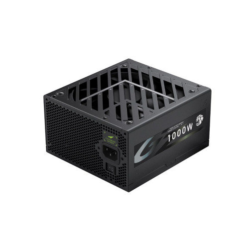 Блок питания, Gamemax, GZ 1000G, 2121-1000B0002, 1000W, ATX 3.1, ATX, Вентилятор 14см, 20+4 pin, 4*PCI-E 6+2 pin, 10*SATA, 3*Molex, 16*4+4 pin, 150*160*86mm мм, Черный