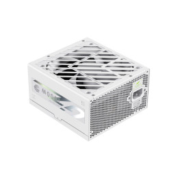 Блок питания, Gamemax, GZ 1000G, 2121-1000B0004, 1000W, ATX 3.1, ATX, Вентилятор 14см, 20+4 pin, 4*PCI-E 6+2 pin, 10*SATA, 3*Molex, 16*4+4 pin, 150*160*86mm мм, Белый
