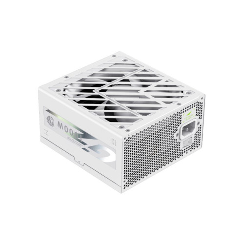 Блок питания, Gamemax, GZ 1000G, 2121-1000B0004, 1000W, ATX 3.1, ATX, Вентилятор 14см, 20+4 pin, 4*PCI-E 6+2 pin, 10*SATA, 3*Molex, 16*4+4 pin, 150*160*86mm мм, Белый