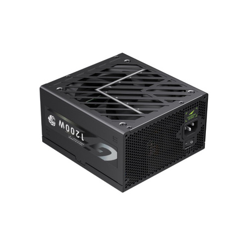Блок питания, Gamemax, GZ 1200G Gold, 2121-1200B0006, 1200W, ATX 3.1, ATX, Вентилятор 14см, 20+4 pin, 4*PCI-E 6+2 pin, 10*SATA, 3*Molex, 16*4+4 pin, 150*160*86mm мм, Черный