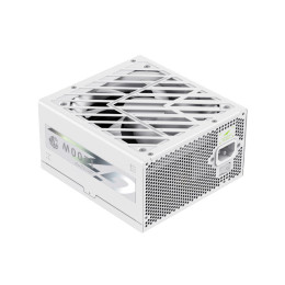 Блок питания, Gamemax, GZ 1200G Gold White, 2121-1200B0008, 1200W, ATX 3.1, ATX, Вентилятор 14см, 20+4 pin, 4*PCI-E 6+2 pin, 10*SATA, 3*Molex, 16*4+4 pin, 150*160*86mm мм, Белый