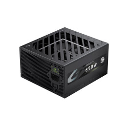 Блок питания, Gamemax, GZ 850G Gold, 2121-0850B0051, 850W, ATX 3.1, ATX, Вентилятор 14см, 20+4 pin, 4*PCI-E 6+2 pin, 6*SATA, 3*Molex, 16*4+4 pin, 150*160*86mm мм, Черный