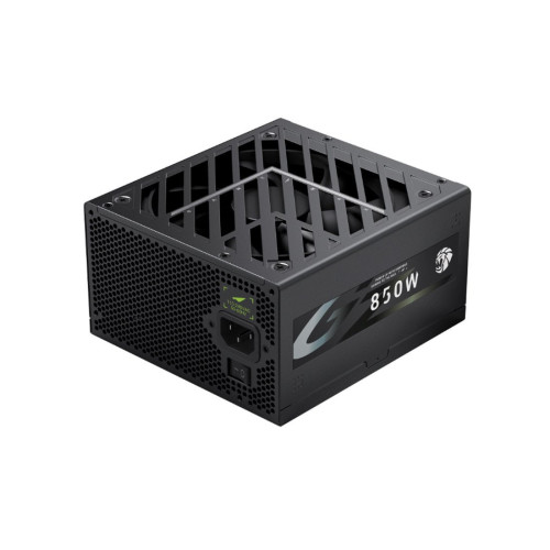 Блок питания, Gamemax, GZ 850G Gold, 2121-0850B0051, 850W, ATX 3.1, ATX, Вентилятор 14см, 20+4 pin, 4*PCI-E 6+2 pin, 6*SATA, 3*Molex, 16*4+4 pin, 150*160*86mm мм, Черный