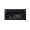 Блок питания, Gamemax, RGB 1050G Gold, 2109-1050B0043, 1050W, ATX, ATX, Вентилятор 14см, 20+4 pin, 4*PCI-E 6+2 pin, 10*SATA, 3*Molex, 16*4+4 pin, 150*165*86mm мм, Черный