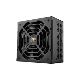 Блок питания, Cougar, GR 1000, 1000W, ATX 3.1, APFC, GOLD, 20+4 pin, 2*4+4pin, 9*Sata, 3*Molex, 3*PCI-E 6+2 pin, 1*12V-2x6, Вентилятор 14 см, Модульный, Кабель питания, Чёрный
