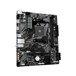 Материнская плата, Gigabyte, A520M H ARGB (4719331879822), AM4, А520, 2xDDR4 2133/2400/2667/2933/3200/5100(OC), 4xSATA3, 1xM.2 (PCIe 3.0 x4/x2), 1xDP, 1xHDMI, 1xPCI-Ex16, 1xPCI-Ex1, mATX