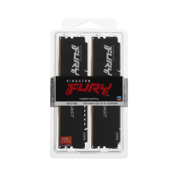 Комплект модулей памяти, Kingston, FURY Beast Black EXPO KF560C30BBEK2-32 (Kit 2x16GB), DDR5, 32GB, DIMM <PC5-48000/6000MHz>