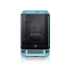 Компьютерный корпус, Thermaltake, The Tower 300 Turquoise, CA-1Y4-00SBWN-00, Micro-Tower, Mini-ITX/M-ATX, USB 3.2*1, USB 3.0*2, HD Audio/mic, 2*140мм CT140 fan, Максимальная длина видеокарты 400мм, Максимальная высота процессорного кулера 210мм, 3*3,5"/3*