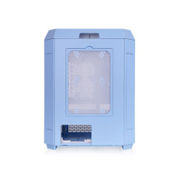 Компьютерный корпус, Thermaltake, The Tower 600 Hydrangea Blue, CA-1Z1-00MFWN-00, Mid Tower, ATX / M-ATX / M-ITX, Type-C*1, USB 3.0*4, HD+Audio*1, 2*140мм вентиляторы, Высота процессорного кулера до 210мм, Длина VGA до 400мм, 1*3,5/3*2,5, Сталь/Пластик/За