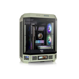 Компьютерный корпус, Thermaltake, The Tower 600 Bumblebee, CA-1Z1-00M4WN-00, Mid Tower, ATX / M-ATX / M-ITX, Type-C*1, USB 3.0*4, HD+Audio*1, 2*140мм вентиляторы, Высота процессорного кулера до 210мм, Длина VGA до 400мм, 1*3,5/3*2,5, Сталь/Пластик/Закален