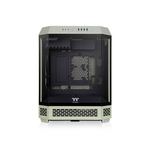 Компьютерный корпус, Thermaltake, The Tower 600 Bumblebee, CA-1Z1-00M4WN-00, Mid Tower, ATX / M-ATX / M-ITX, Type-C*1, USB 3.0*4, HD+Audio*1, 2*140мм вентиляторы, Высота процессорного кулера до 210мм, Длина VGA до 400мм, 1*3,5/3*2,5, Сталь/Пластик/Закален