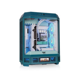 Компьютерный корпус, Thermaltake, The Tower 600 Transformative Teal, CA-1Z1-00MTWN-00, ATX / M-ATX / M-ITX, 1*3.5