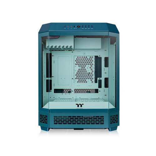 Компьютерный корпус, Thermaltake, The Tower 600 Transformative Teal, CA-1Z1-00MTWN-00, ATX / M-ATX / M-ITX, 1*3.5"/2*2.5", Высота кулера до 210 мм, Длина VGA до 400 мм, 550 x 420 x 286.4 мм, Без Б/П, Бирюзовый