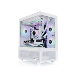 Компьютерный корпус, Thermaltake, View 170 TG ARGB Snow, CA-1Z4-00M6WN-00, Mini ITX/MicroATX, 1*3.5