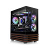 Компьютерный корпус, Thermaltake, View 170 WS ARGB, CA-1Z4-00M1WN-WS, M-ATX / M-ITX, 1*3.5"/2*2.5", Высота кулера до 160 мм, Длина VGA до 340 мм, 438 x 214 x 381.4 мм, Без Б/П, Черный