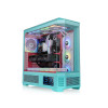 Компьютерный корпус, Thermaltake, View 600 TG Mint Strawberry, CA-11H-00FLWN-00, E-ATX / ATX, 3*3.5"/3*2.5", Высота кулера до 175 мм, Длина VGA до 480 мм, 560 249 584 мм, Без Б/П, Голубой