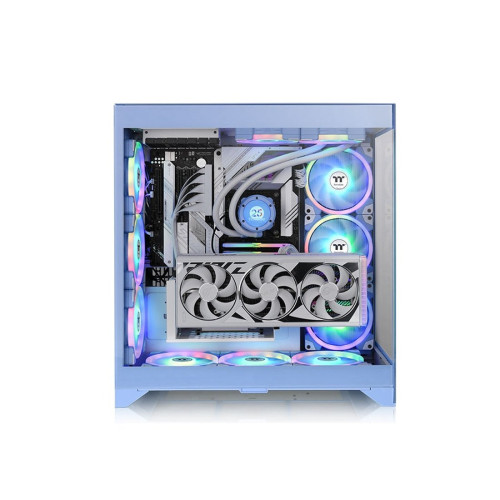 Компьютерный корпус, Thermaltake, CTE E660 MX Hydrangea Blue, CA-1Y3-00MFWN-01, ATX / m-ATX / m-ITX / E-ATX, 2*3.5"/2*2.5", Высота кулера до 166 мм, Длина VGA до 415 мм, 558.5 x 270 x 513 мм, Без Б/П, Синий