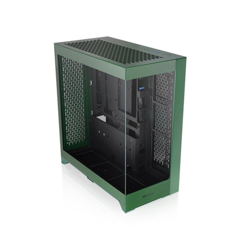 Компьютерный корпус, Thermaltake, CTE E660 MX Racing Green, CA-1Y3-00MCWN-01, E-ATX / ATX / M-ATX / M-ITX, 2*3.5"/2*2.5", Высота кулера до 166 мм, Длина VGA до 415 мм, 558.5 x 270 x 513 мм, Без Б/П, Зеленый