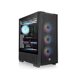 Компьютерный корпус, Thermaltake, S380 TG ARGB, CA-11K-00M1WN-00, ATX / Micro ATX / Mini ITX, 2*3.5