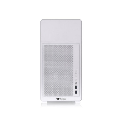 Компьютерный корпус, Thermaltake, TR300 TG Snow, CA-11M-00M6WN-00, Mini ITX/Micro ATX/ATX, 2*3.5"/3*2.5", Высота кулера до 165 мм, Длина VGA до 410 мм, 419 x 205 x 467 мм, Без Б/П, Белый