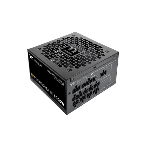 Блок питания, Thermaltake, TOUGHPOWER GT 1000W, PS-TPT-1000FNFAGE-3, 1000W, ATX, 80 PLUS Gold, 20+4 pin, 5*PCI-E 6+2 pin, 1*PCI-E 12+4 pin, 6*SATA, 2*4+4 pin, 150x86x140 мм, Черный