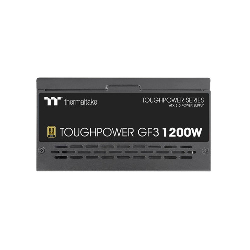 Блок питания, Thermaltake, Toughpower GF3 A3 1200W Gold, PS-TPD-1200FNFAGE-H, 1200W, ATX, 20+4 pin, 2*PCI-E 6+2 pin, 1*PCI-E 12+4 pin, 4*SATA, 4+4 pin, 150x86x160 мм, черный