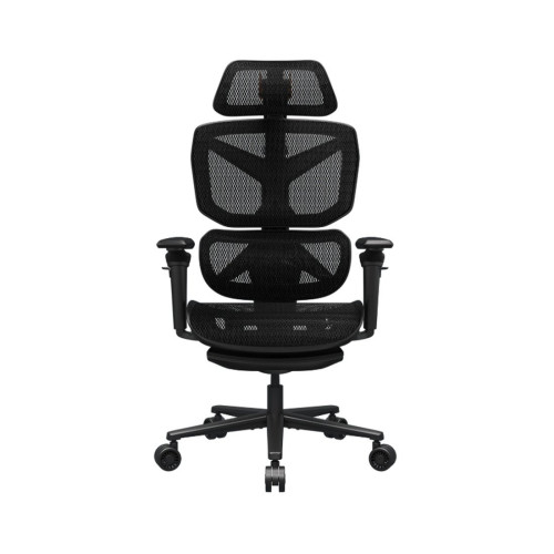 Игровое компьютерное кресло, Cougar, TERMINATOR Air, Сетка, Черный
