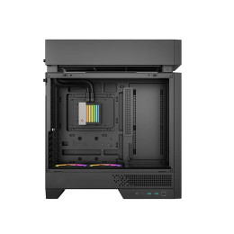 Компьютерный корпус, Deepcool, CL6600, R-CL6600-BKNNA0-G-1, ATX/Micro ATX, USB Type-C/ 3.0*2, HD-Audio+Mic, Кулер 2*120мм ARGB, СЖО 320мм, Высота процессорного кулера до 175мм, Длина VGA до 413/388мм, 2+1*3.5