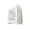 Компьютерный корпус, Deepcool, CL6600, R-CL6600-WHNNA0-G, ATX/Micro ATX, USB Type-C/ 3.0*2, HD-Audio+Mic, Кулер 2*120мм ARGB, СЖО 320мм, Высота процессорного кулера до 175мм, Длина VGA до 413/388мм, 2+1*3.5"/1+1*2.5", Толщина 0,8мм, 457.5x235x533.5мм, Без