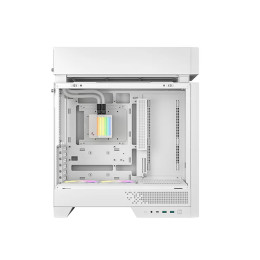 Компьютерный корпус, Deepcool, CL6600, R-CL6600-WHNNA0-G, ATX/Micro ATX, USB Type-C/ 3.0*2, HD-Audio+Mic, Кулер 2*120мм ARGB, СЖО 320мм, Высота процессорного кулера до 175мм, Длина VGA до 413/388мм, 2+1*3.5