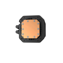 Кулер с водяным охлаждением, Deepcool, LM420, Intel 1851/1700/1200/115х и AMD AM5/AM4/, TDP 300W, 3*140мм FD14 ARGB, 400-1650 RPM±10%, 82,534 CFM, 25,2 dB(A), Чёрный
