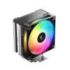 Кулер для процессора, Deepcool, AG400 G2 ARGB R-AG400-BKAMMG2-G, Intel1851/1700 и AMD AM5/AM4, 230W, 120мм, 500-2500±10%/об/м, 68.85 CFM, 30,93 dB(A), 4pin, 125х92х152мм, Чёрный
