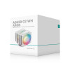 Кулер для процессора, Deepcool, AG620 G2 WH ARGB R-AG620-WHAMMG2-G, Intel 1851/1700 и AMD AM5/AM4, 270W, 2*120мм, 500-2200±10%/об/м, 62.16 CFM / 68.85 CFM, 28.10 dB(A) / 30.93 dB(A), 4pin PWM, 129х136х159мм, Белый