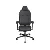 Игровое компьютерное кресло, ThunderX3, SOLO 360-Modern Black, Искусственная кожа (MODERN), (Ш)72*(Г)48*(В)140(127) см, Черный