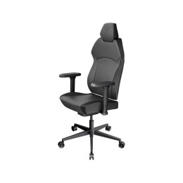 Игровое компьютерное кресло, ThunderX3, SOLO 360-Modern Black, Искусственная кожа (MODERN), (Ш)72*(Г)48*(В)140(127) см, Черный