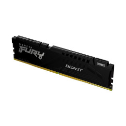 Модуль памяти, Kingston,FURY Beast RGB XMP KF560C36BBE-8, DDR5, 8GB, CL36, DIMM <PC5-48000/6000MHz>