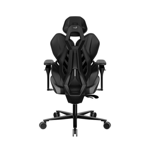 Игровое компьютерное кресло, Aerocool, WING-Loft Air Dark Grey, Многослойная дышащая сетчатая ткань (LOFT Air), (Ш)65*(Г)70*(В)122 (132) см, Серый