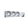 Кулер с водяным охлаждением, Aerocool, Abyss L360R WH, Intel 1851/1700/1200/115х и AMD AM5/AM4/, TDP 320W, 3*120мм ARGB, 600-3000RPM±10%, 81,5CFM, 38 dB(A), Белый