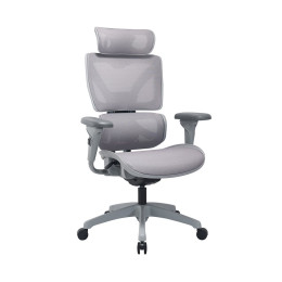 Игровое компьютерное кресло, XG, Ultra Air Grey, Воздухопроницаемое сетчатое покрытие, (Ш)51(68)*(Г)50 (77)*(В)116.5(132.5) см, Серый