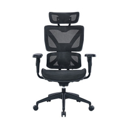 Игровое компьютерное кресло, XG, Ultra Air Black, Воздухопроницаемое сетчатое покрытие, (Ш)51(68)*(Г)50 (77)*(В)116.5(132.5) см, Чёрный