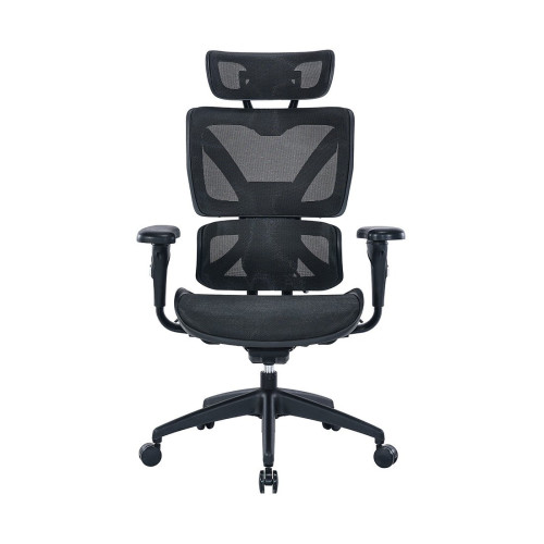 Игровое компьютерное кресло, XG, Ultra Air Black, Воздухопроницаемое сетчатое покрытие, (Ш)51(68)*(Г)50 (77)*(В)116.5(132.5) см, Чёрный