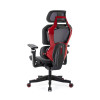Игровое компьютерное кресло, XG, NeoMesh Red, Воздухопроницаемое сетчатое покрытие, (Ш)52(67,5)*(Г)50(75)*(В)113(120) см, Чёрно-красный