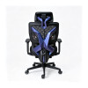 Игровое компьютерное кресло, XG, Exo-X Pro Blue, Воздухопроницаемое сетчатое покрытие, (Ш)52(73)*(Г)46 (75)*(В)121,5(131) см, Чёрно-синий