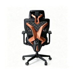Игровое компьютерное кресло, XG, Exo-X Pro Orange, Воздухопроницаемое сетчатое покрытие, (Ш)52(73)*(Г)46 (75)*(В)121,5(131) см, Чёрно-оранжевый