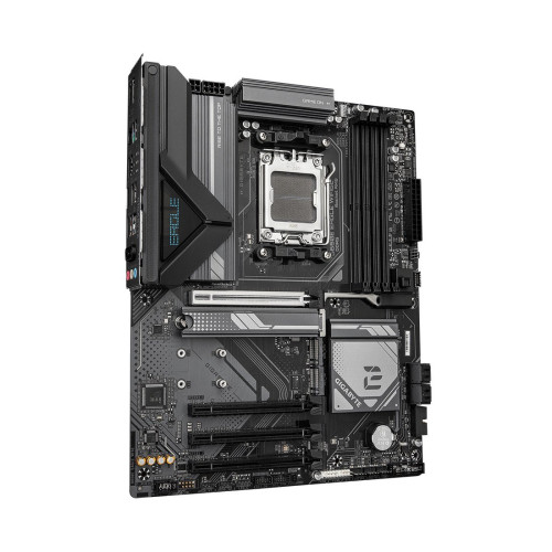 Материнская плата, Gigabyte, B650E EAGLE WIFI6E (4719331877798), AM5, B650, 4xDDR5 4800/5200/8200(OC), 4xSATA3, 3xM.2 (PCIe 4.0 x4/x2), RAID, 1xHDMI, 1хDP, 4xPCI-Ex16, WiFi, ATX