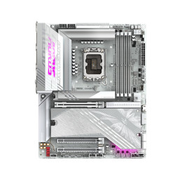 Материнская плата, Gigabyte, Z890 AORUS ELITE X ICE (4719331864989), LGA1851, iZ890, 4xDDR5 5600/5800/6000/6200/6400/9500(OC), 4xSATA3, 5xM.2 (1*PCI-E 5.0x4/2, 3*PCI-E 4.0x4/2, 1*PCI-E 4.0x4/2 и SATA), Raid, 1х Intel® Thunderbolt™ 4 (функционал USB4® USB 