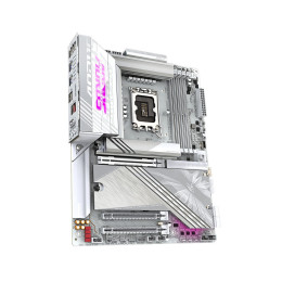 Материнская плата, Gigabyte, Z890 AORUS ELITE X ICE (4719331864989), LGA1851, iZ890, 4xDDR5 5600/5800/6000/6200/6400/9500(OC), 4xSATA3, 5xM.2 (1*PCI-E 5.0x4/2, 3*PCI-E 4.0x4/2, 1*PCI-E 4.0x4/2 и SATA), Raid, 1х Intel® Thunderbolt™ 4 (функционал USB4® USB 